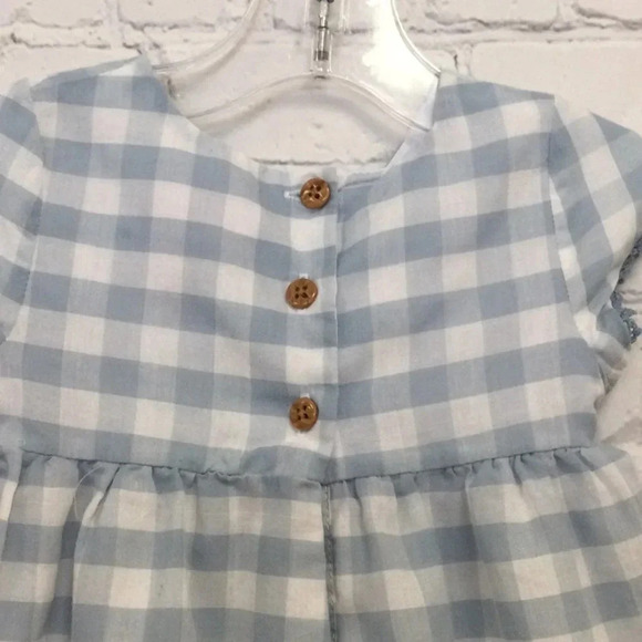 Tommy Bahama 12 Blue White Checkered Dress - Picture 6 of 6